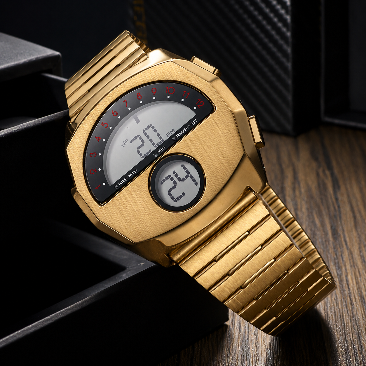 Vektor 77 Retro Digital Watch