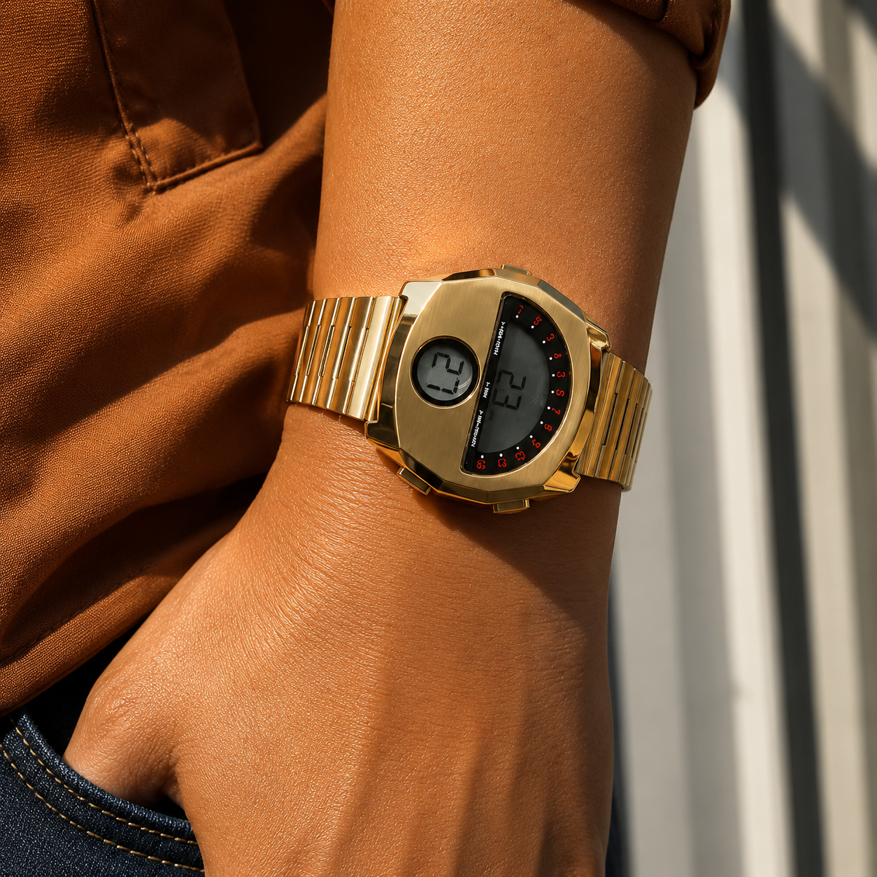 Vektor 77 Retro Digital Watch