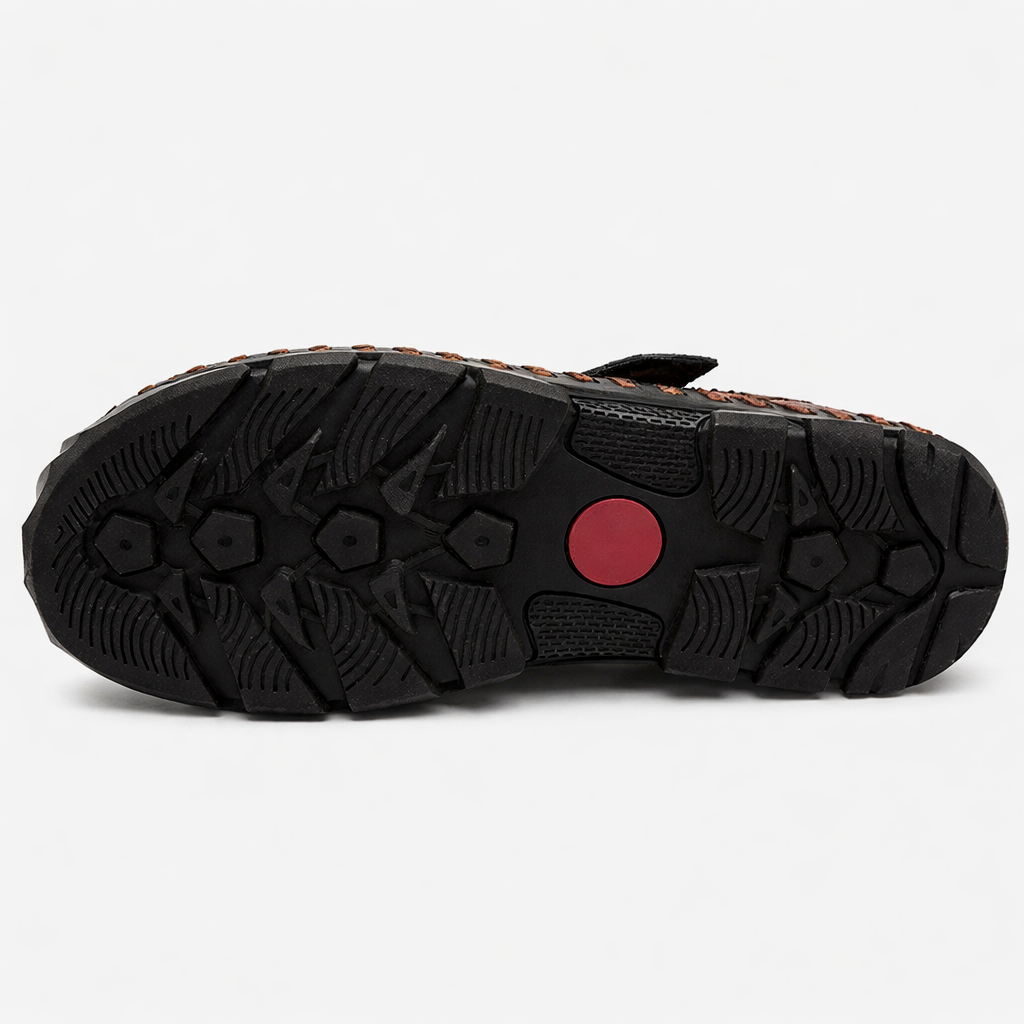 Bravon Leather Sandals