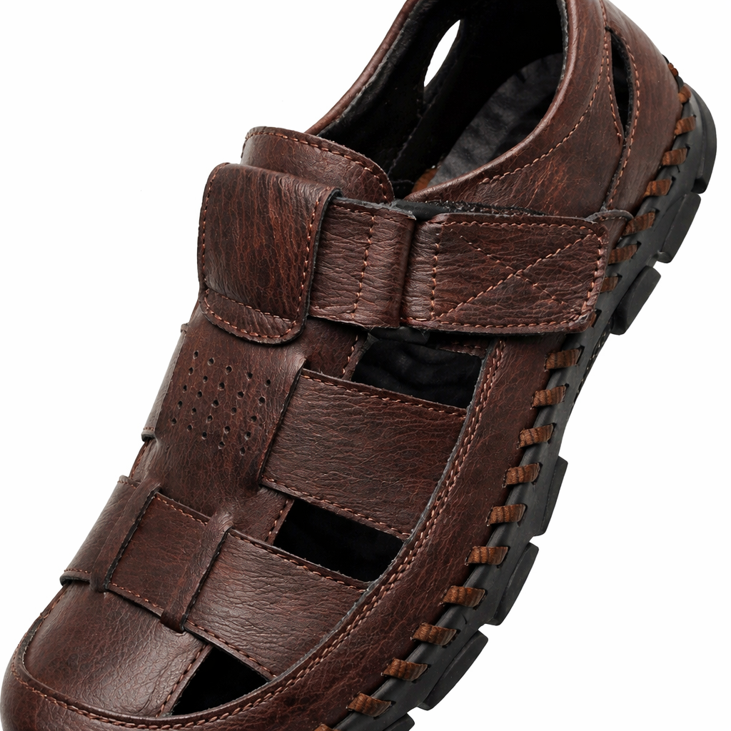 Bravon Leather Sandals