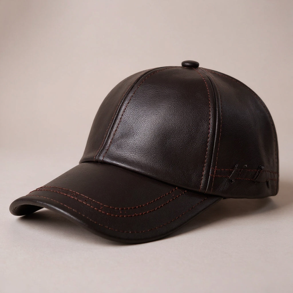 All-Season Leather Cap