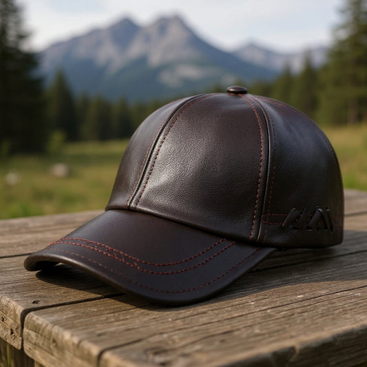 All-Season Leather Cap