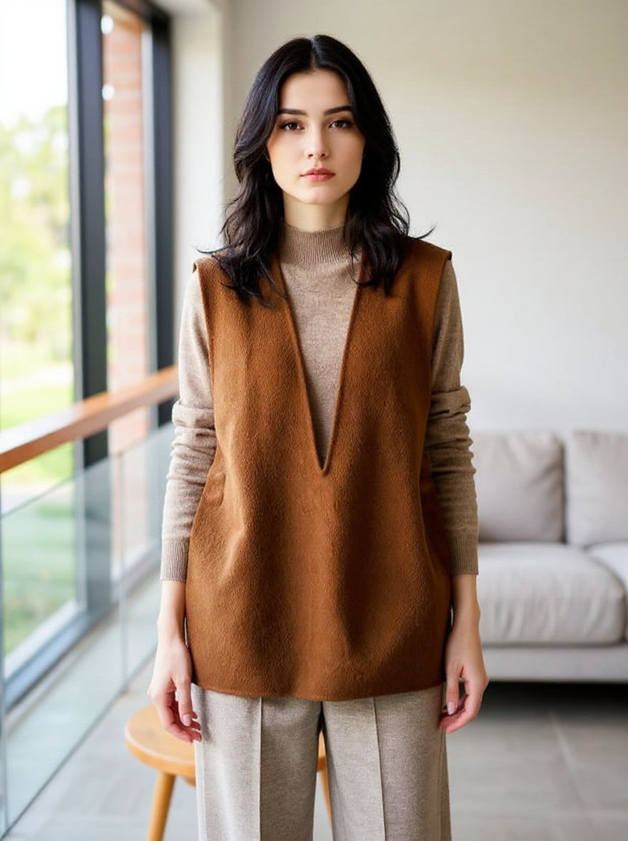 Autumn Knit Vest