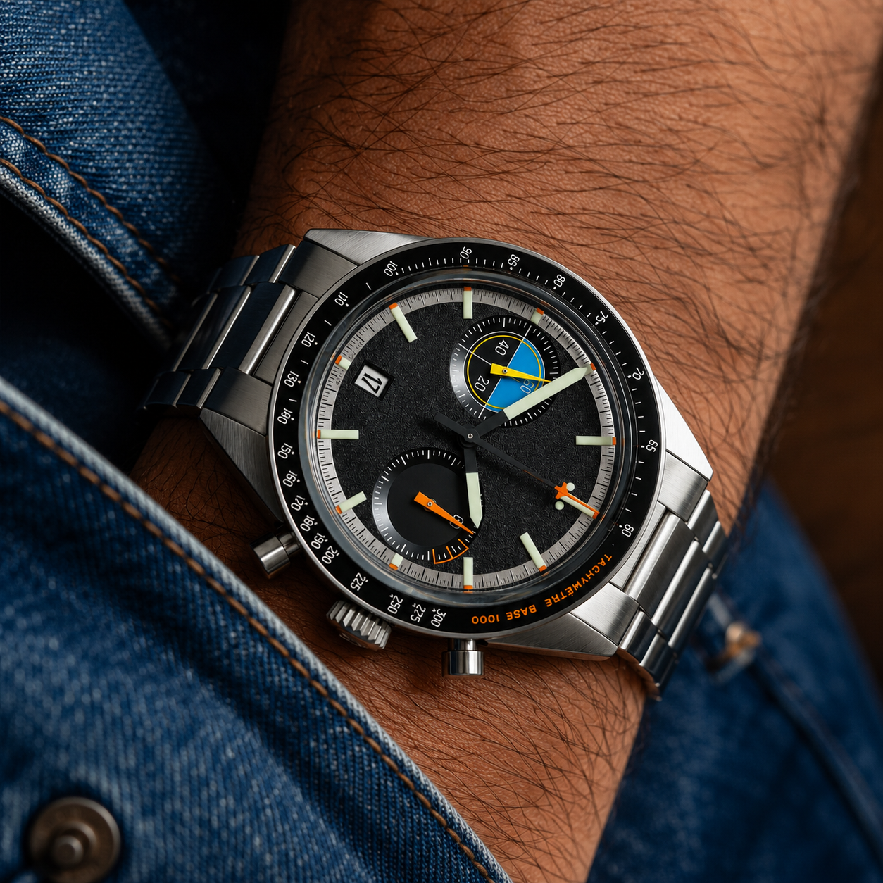 Velocity Forge Steel Watch