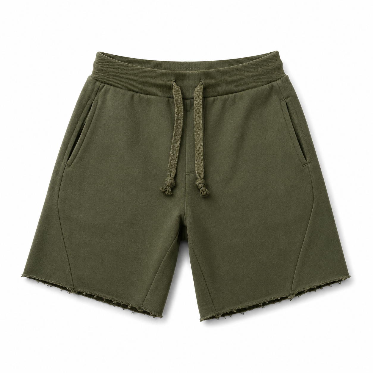 Loose Hem Lounge Shorts