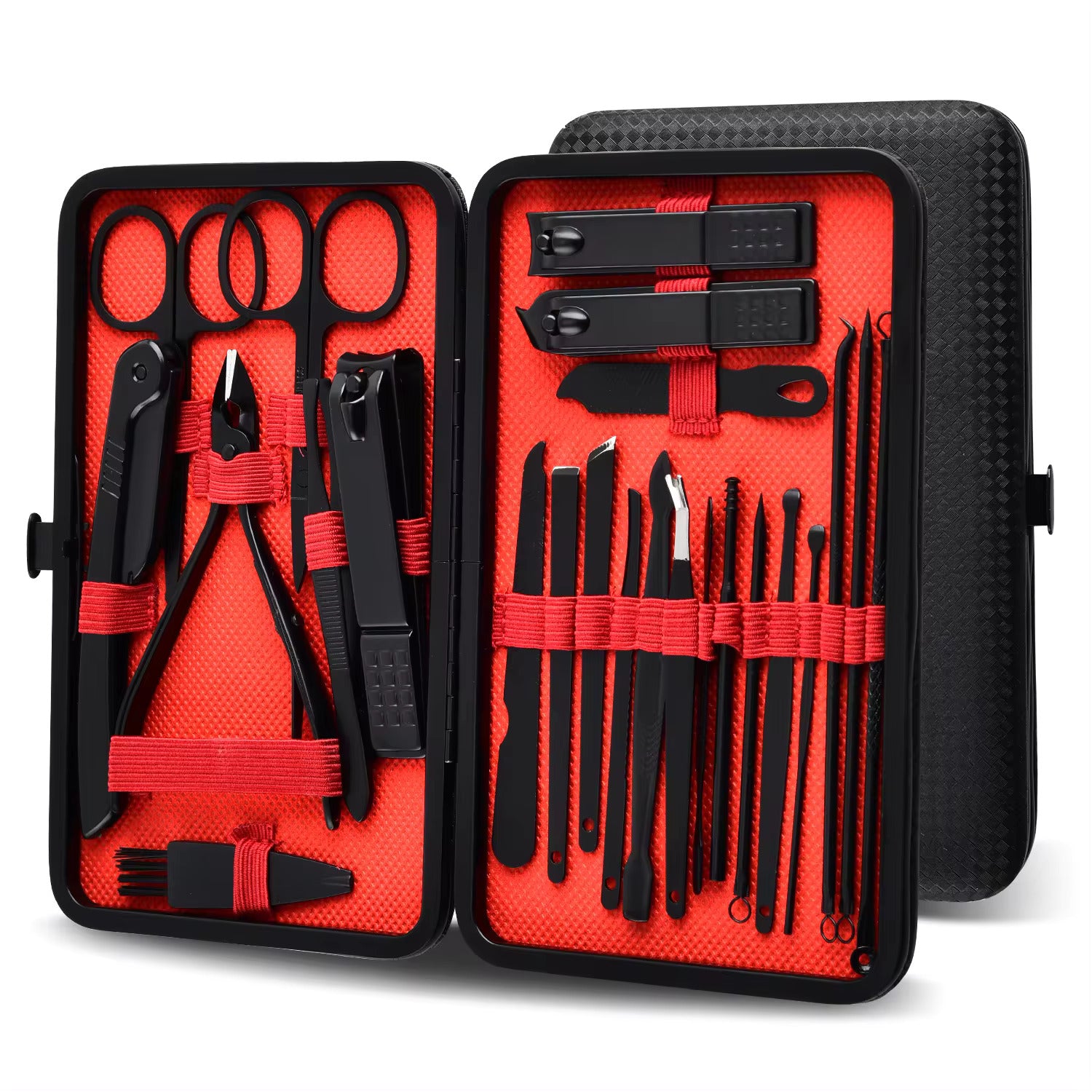 Precision Black & Red Grooming Kit