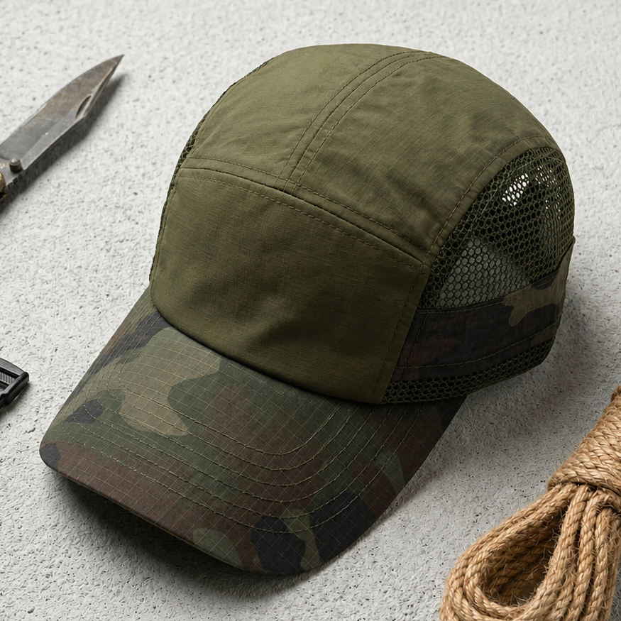 Tactical Mesh 5-Panel Cap