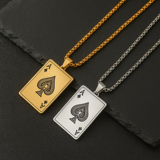 Ace of Spades Pendant