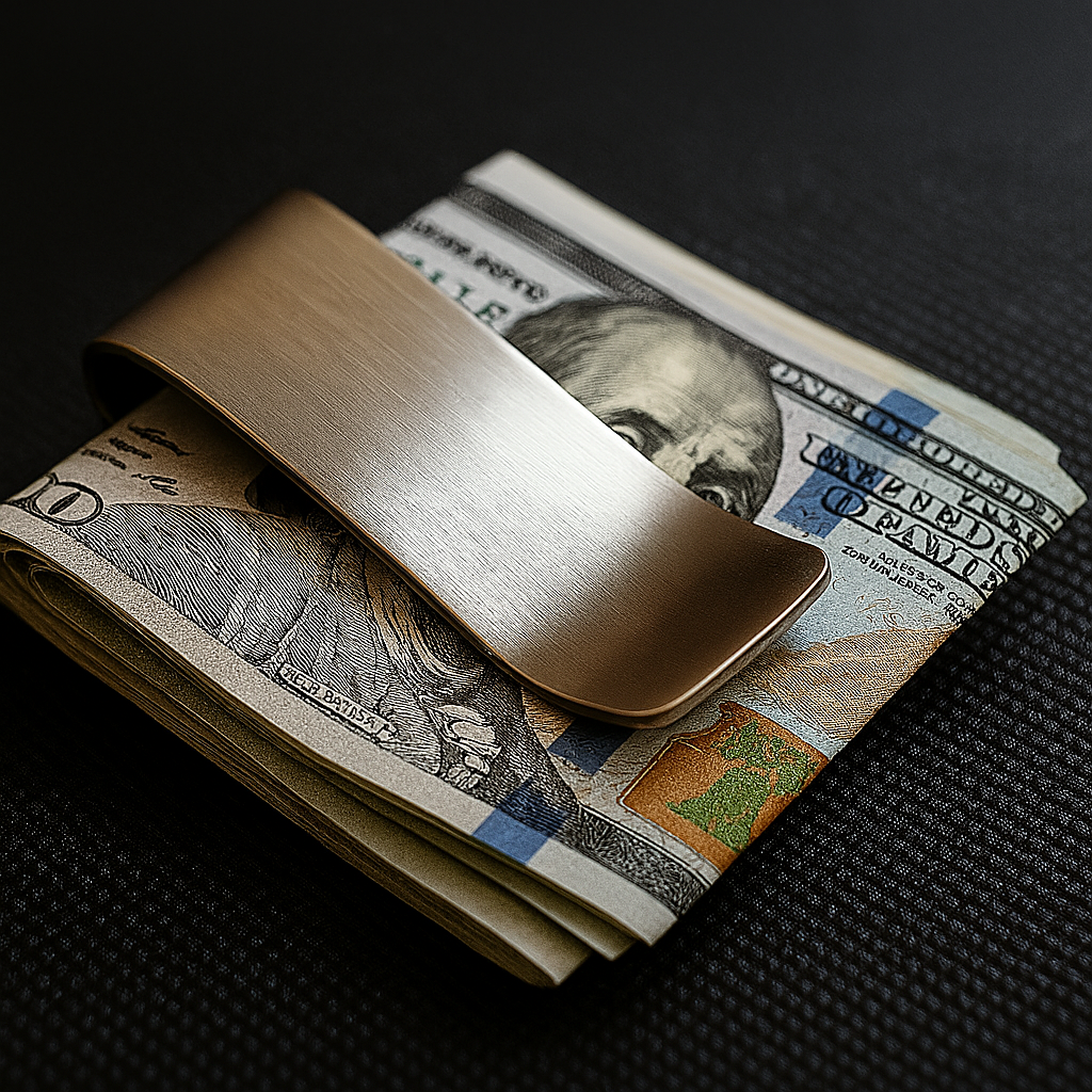 Steel Edge Money Clip