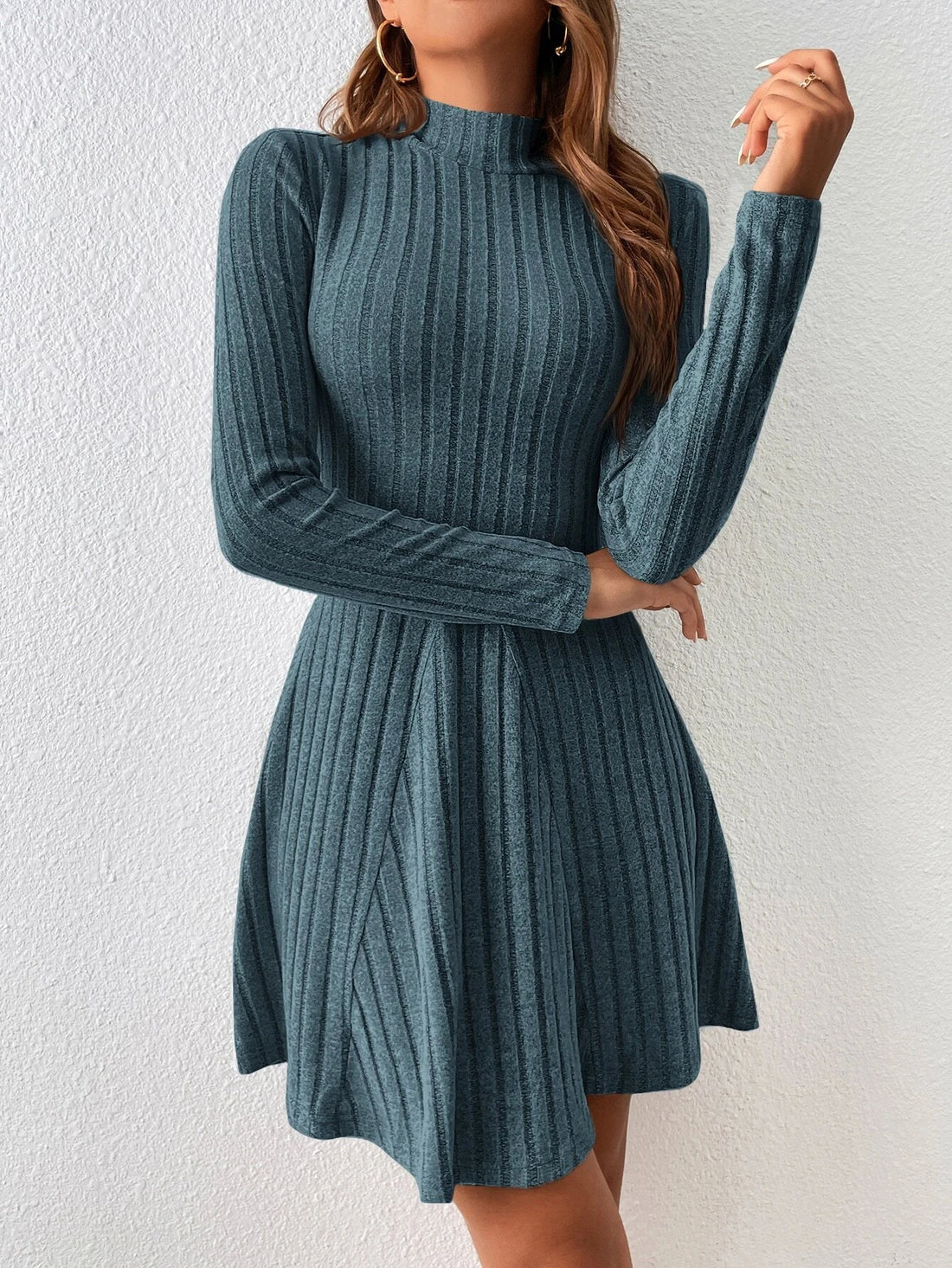 Velvet Whirl Dress