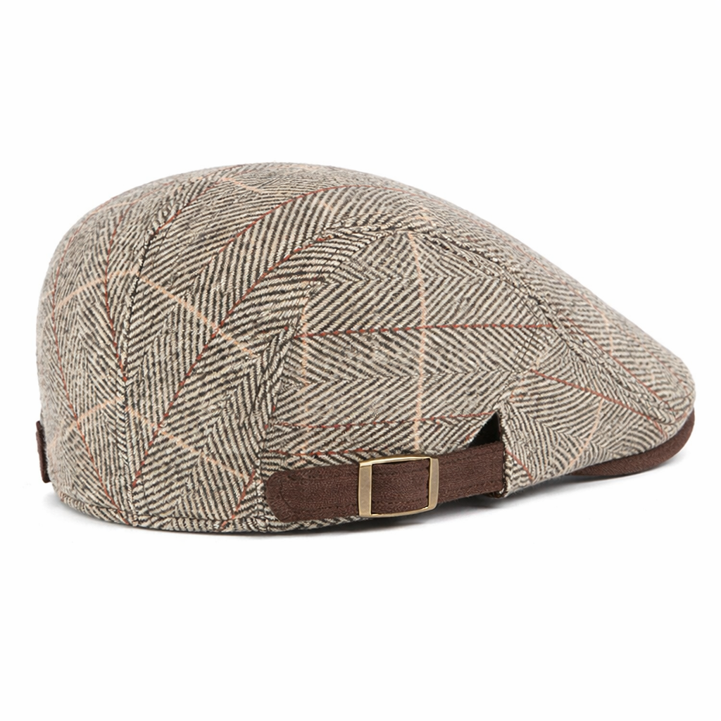 Oxford Grid Plaid Cap