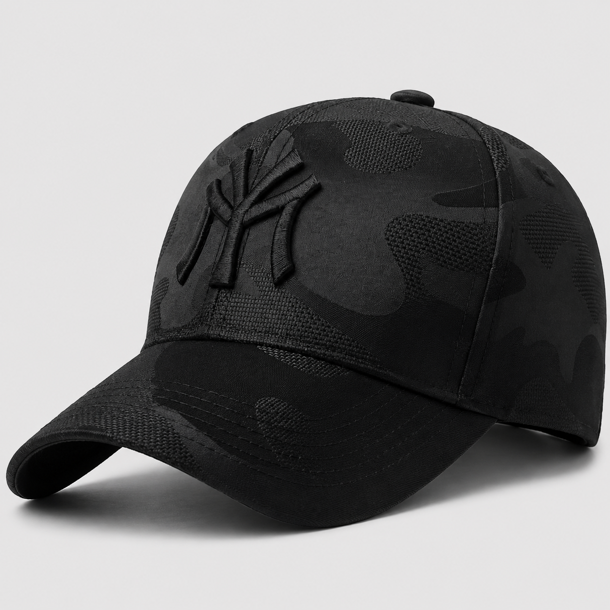 Black Camo Cap