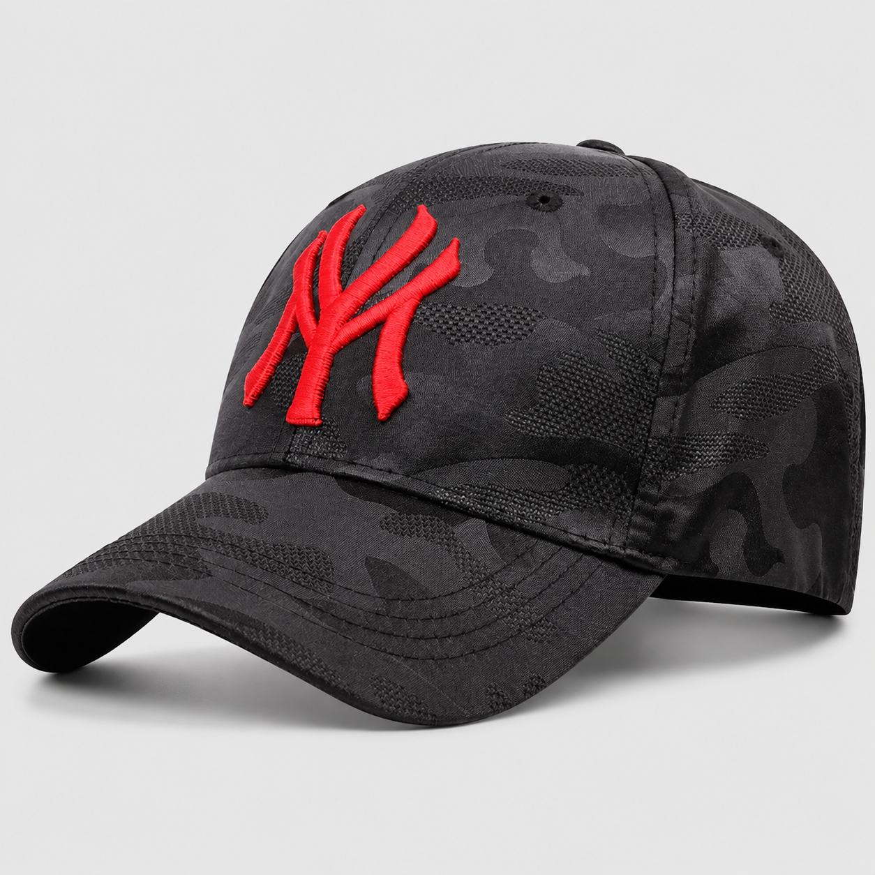 Black Camo Cap
