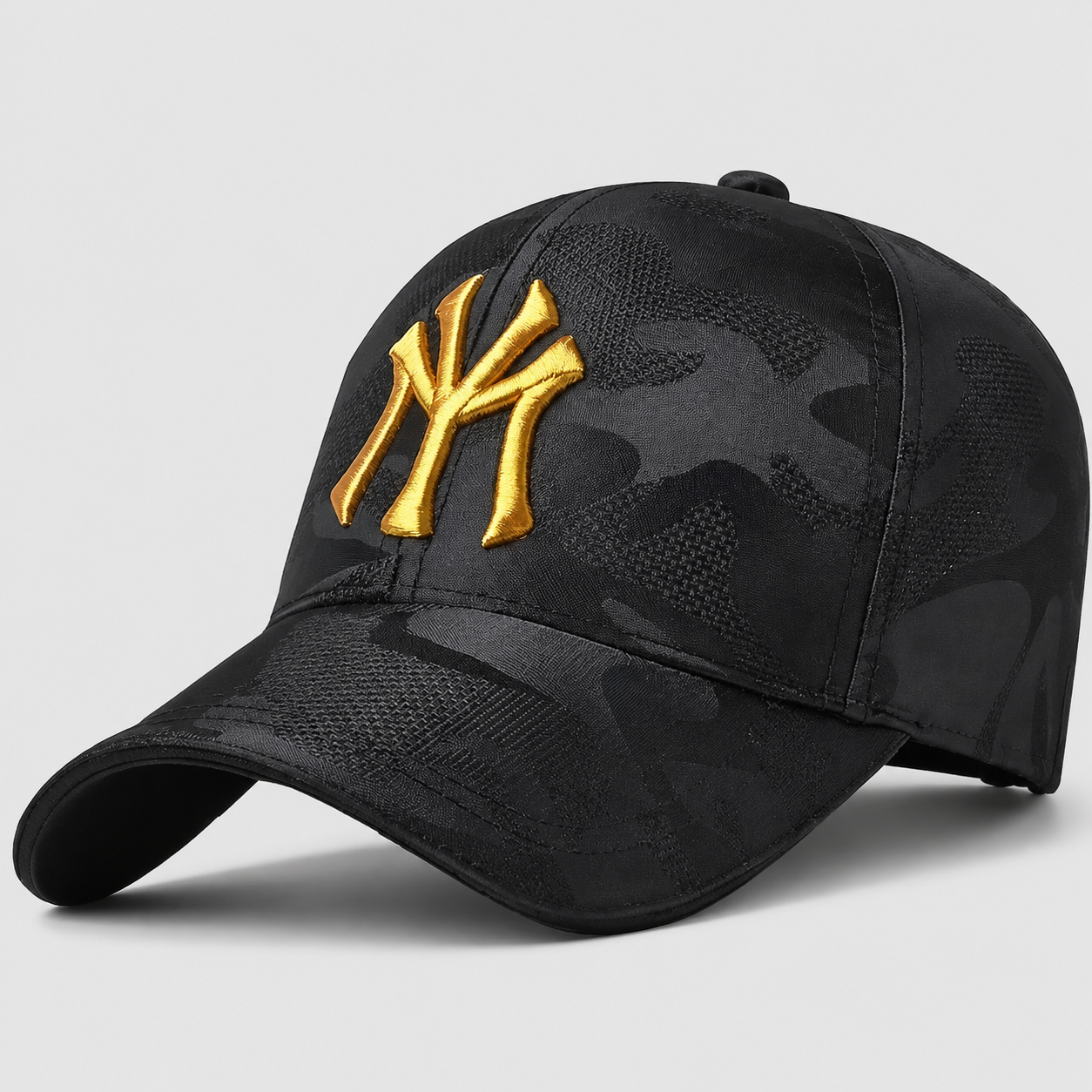 Black Camo Cap