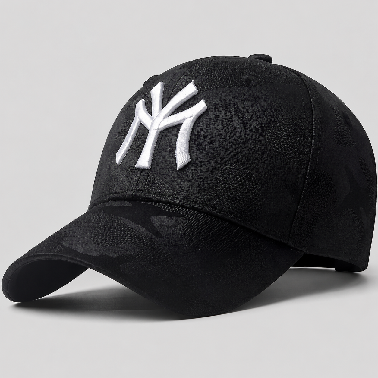 Black Camo Cap
