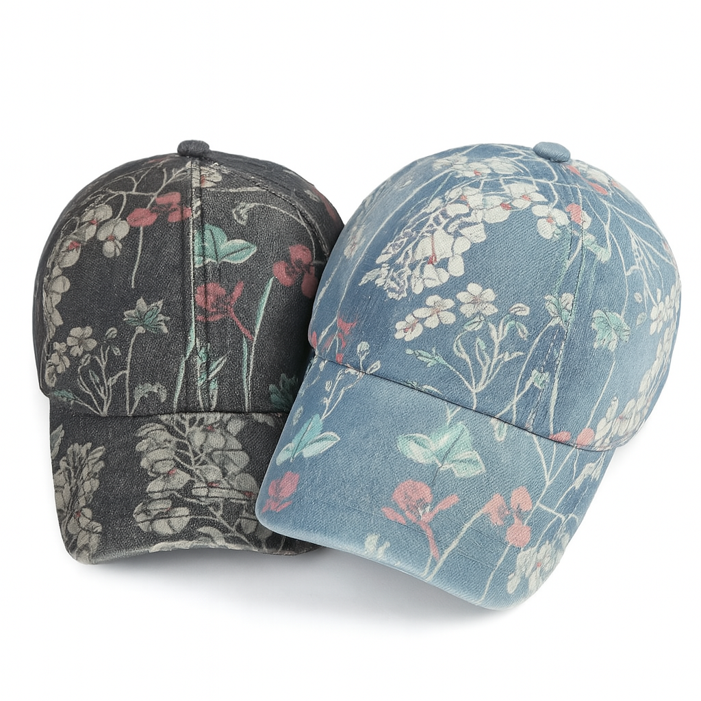 Sunset Denim Cap