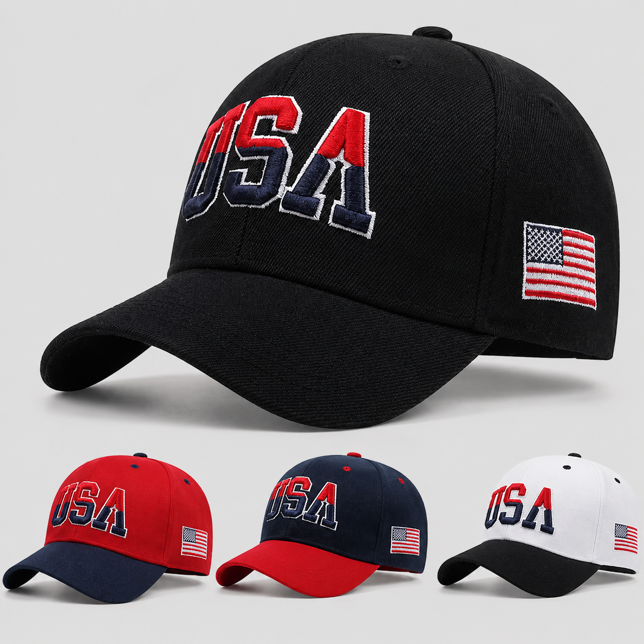 USA Flag Cap