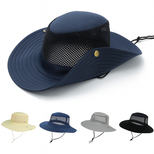 Sun Fold Mesh Hat