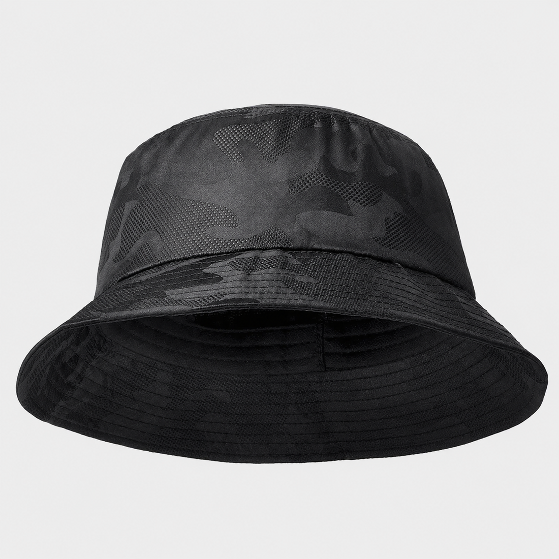 Black Camo Bucket Hat