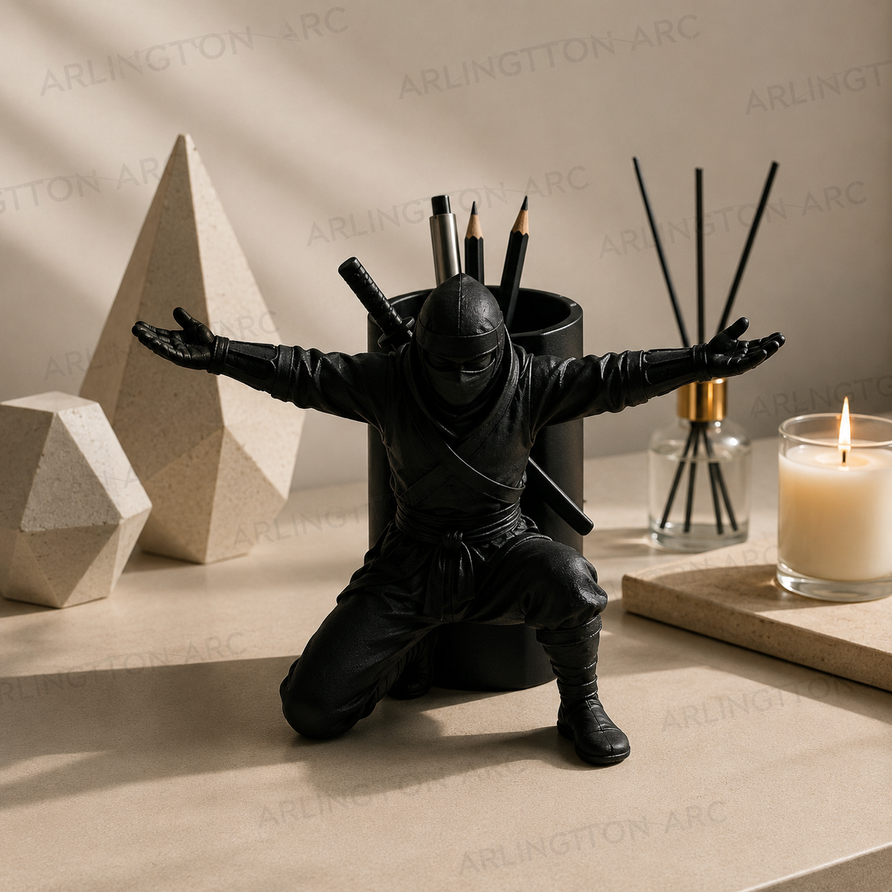 Master Warrior Display