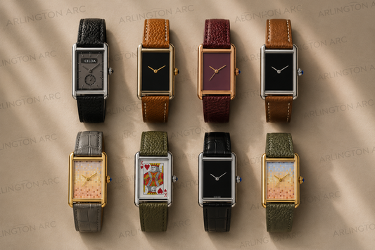 Elegant Quartz Leather Watch