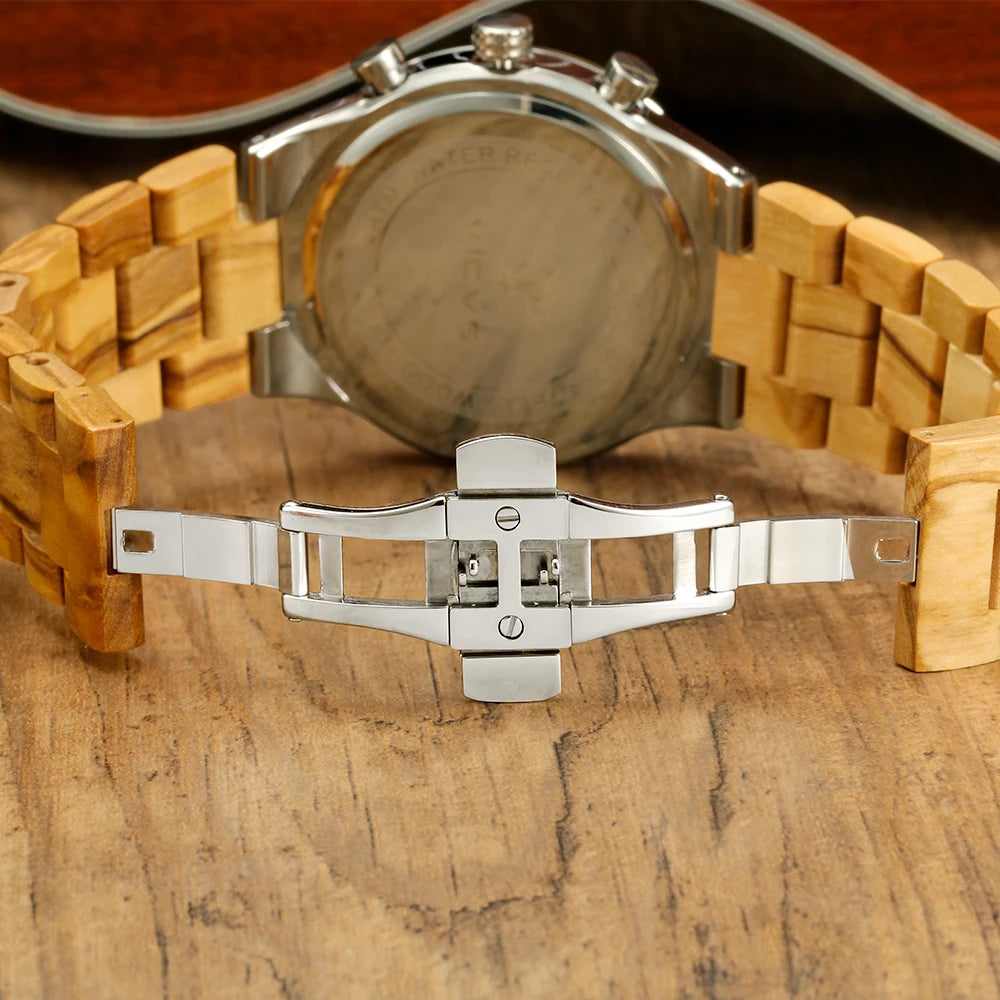 Relogio Classic Wood Timepiece