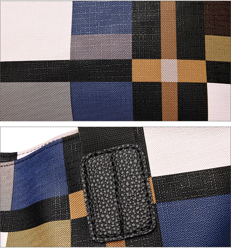 Plaid Elegance Tote