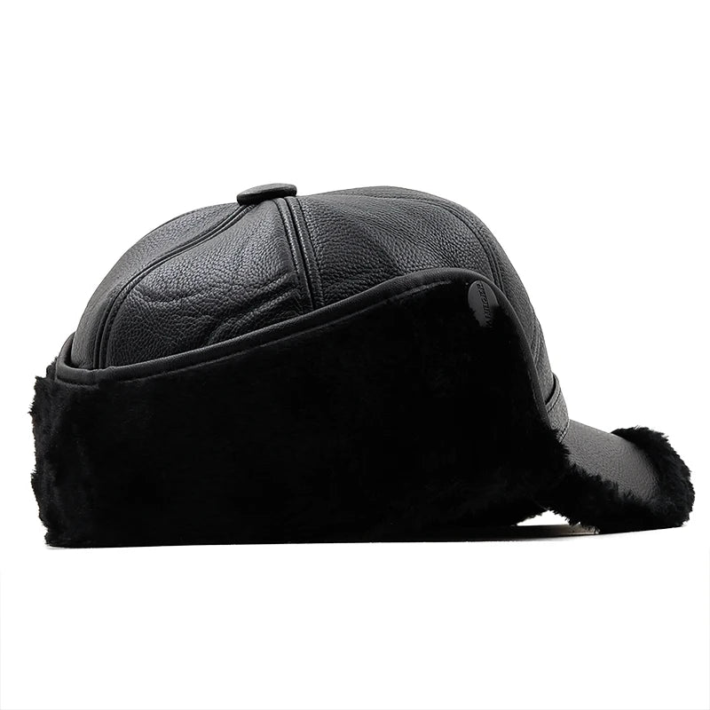 Aurora Black Bomber Hat