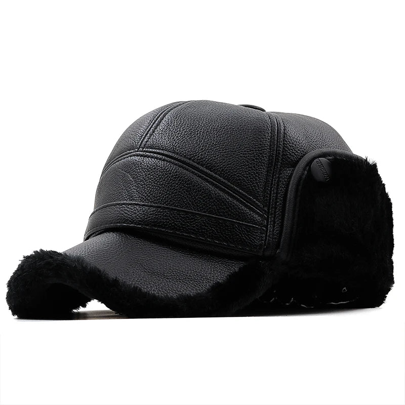 Aurora Black Bomber Hat