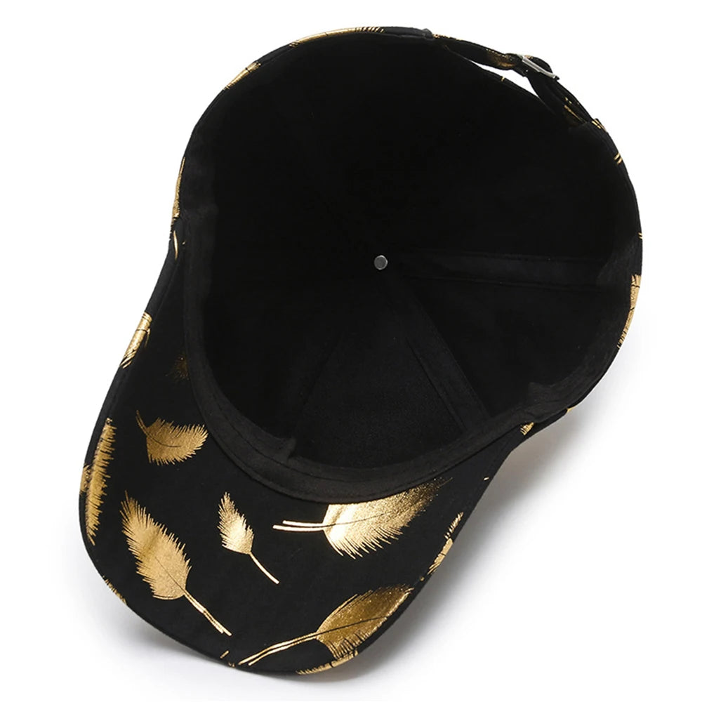 Luxe Feather Cap