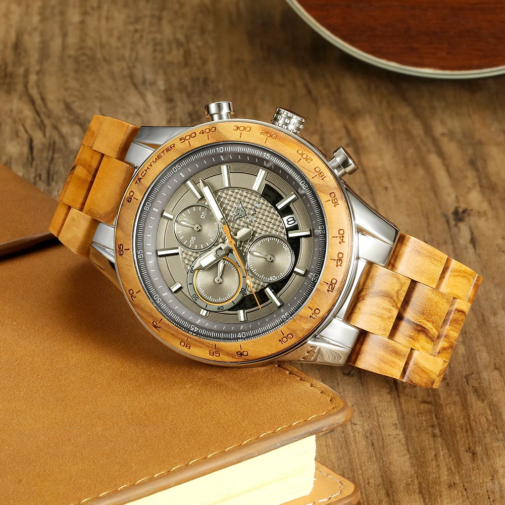 Relogio Classic Wood Timepiece