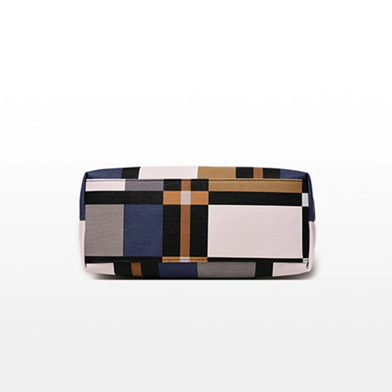 Plaid Elegance Tote