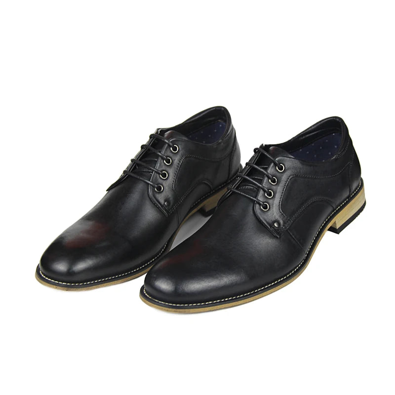 Prestige Leather Men's Classic Dress Shoes