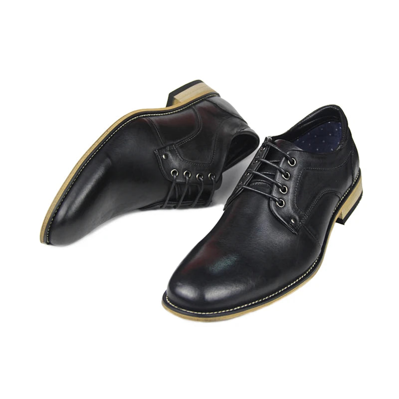 Prestige Leather Men's Classic Dress Shoes