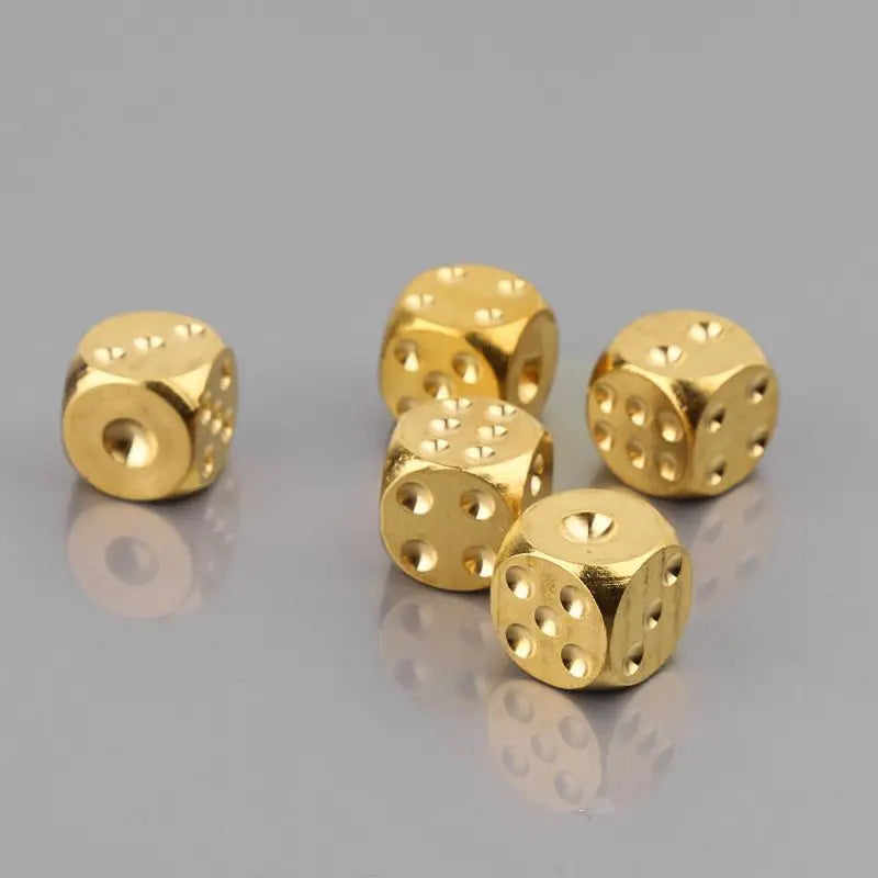 High Roller Brass Dice