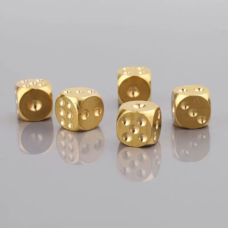 High Roller Brass Dice