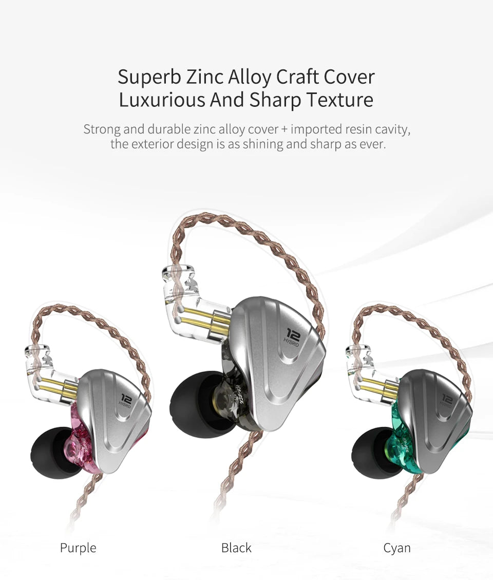 KZ ZSX Terminator Pro Hybrid Earphones