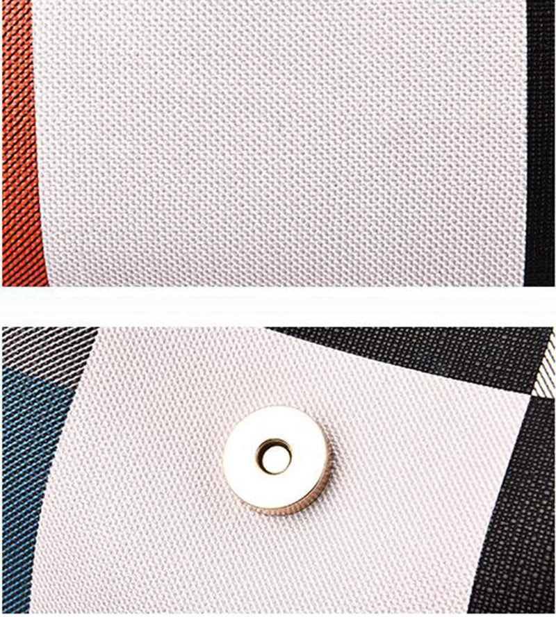 Elegance Plaid Leather Pack