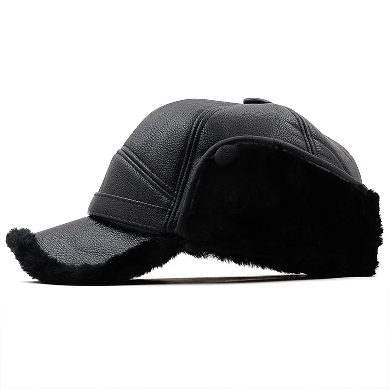 Aurora Black Bomber Hat