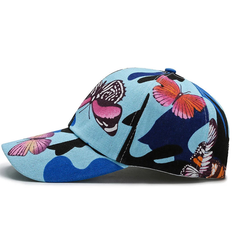 Butterfly Bloom Cap