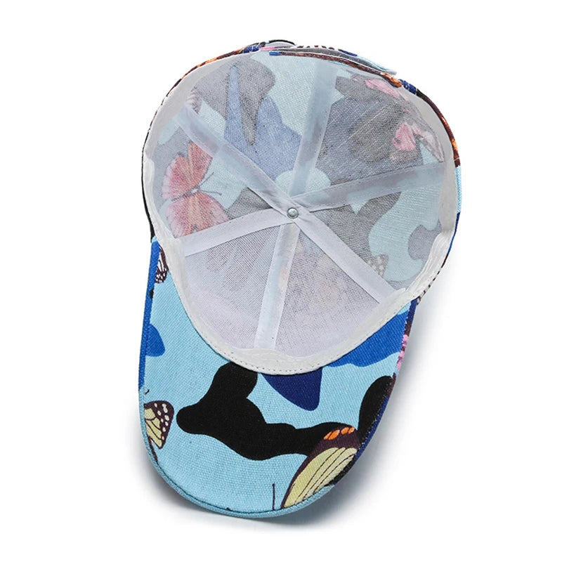 Butterfly Bloom Cap