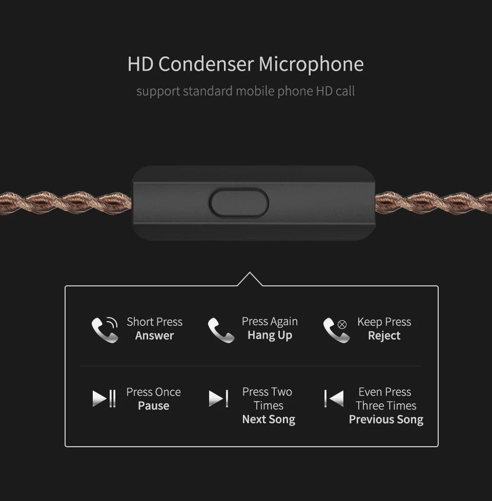 KZ ZSX Terminator Pro Hybrid Earphones