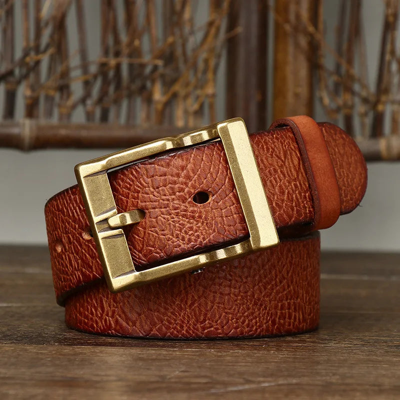 Genuine Cowhide Casual Belt