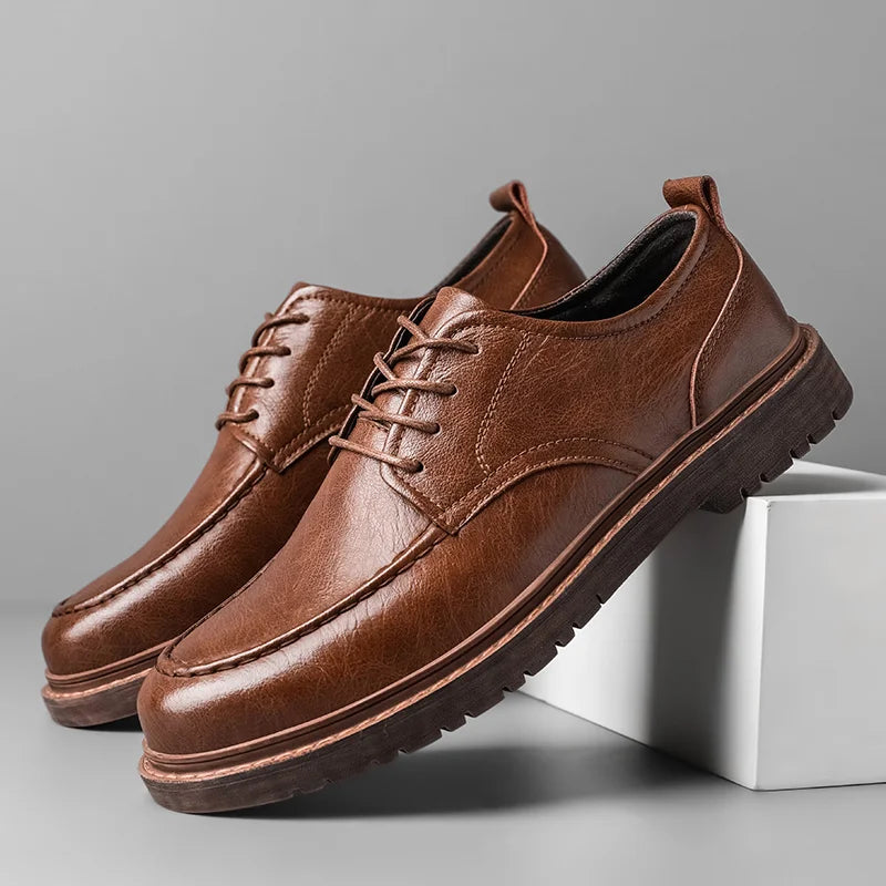 Mason Brogue Leather Shoes