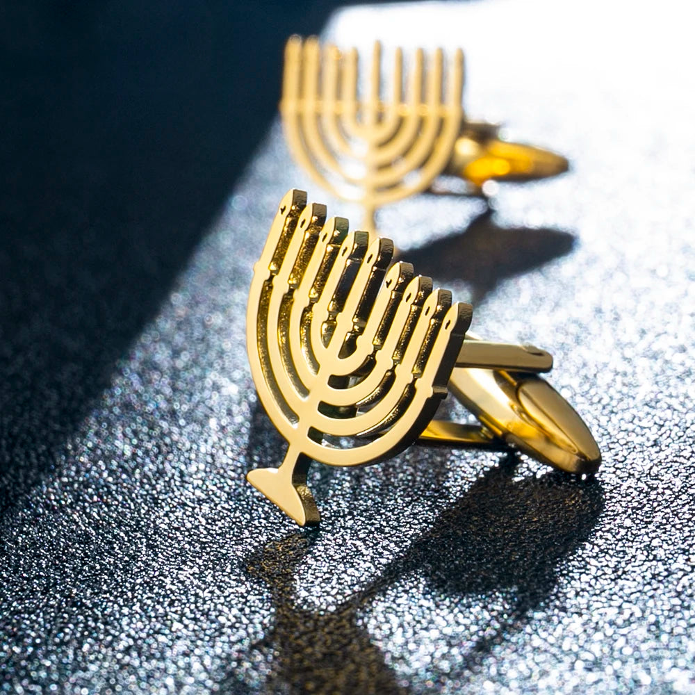 Menorah Cufflinks