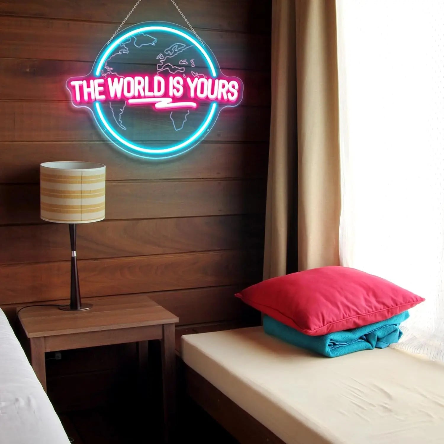 The World Is Yours LED Neon Light