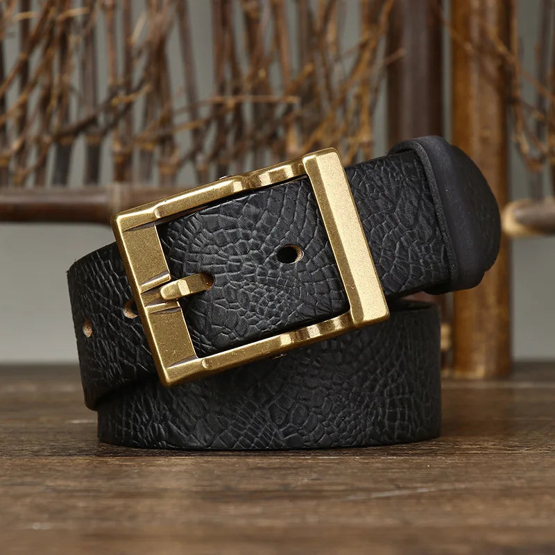 Genuine Cowhide Casual Belt