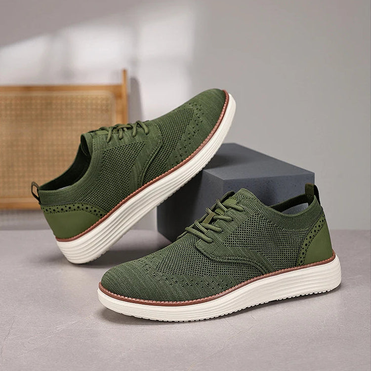 Wingtip Lace-Up Oxfords