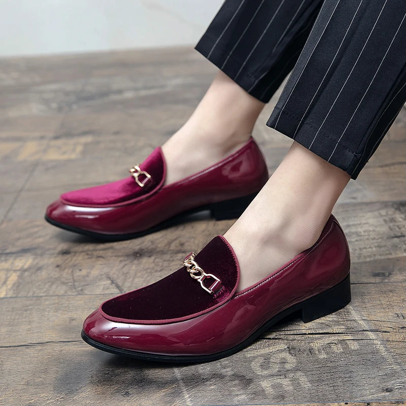 Midnight Velvet Loafers