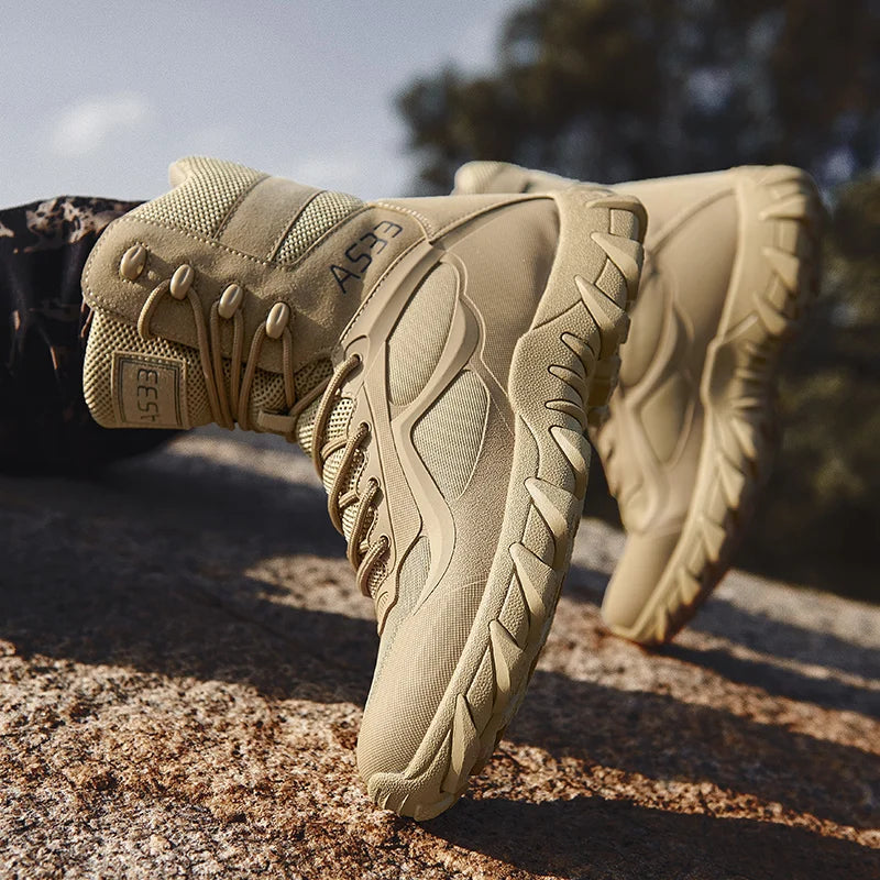 Desert Raider High-Top Combat Boots